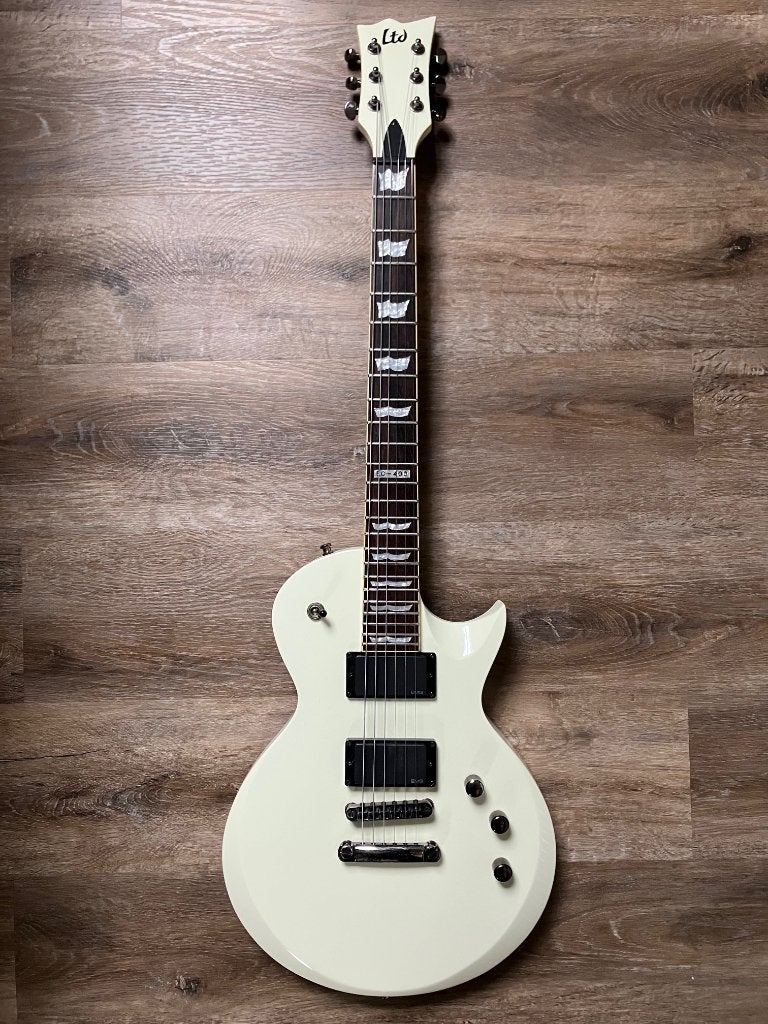 ESP LTD EC 400 Olympic White - 2006, Musique & Instruments, Enlèvement ou Envoi, Comme neuf, Solid body, Autres marques