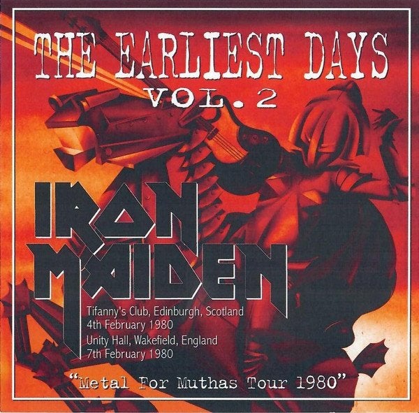 2 CD's - IRON  MAIDEN - The Earliest Days Vol. 2, Import, Enlèvement ou Envoi, Album live, Hard rock