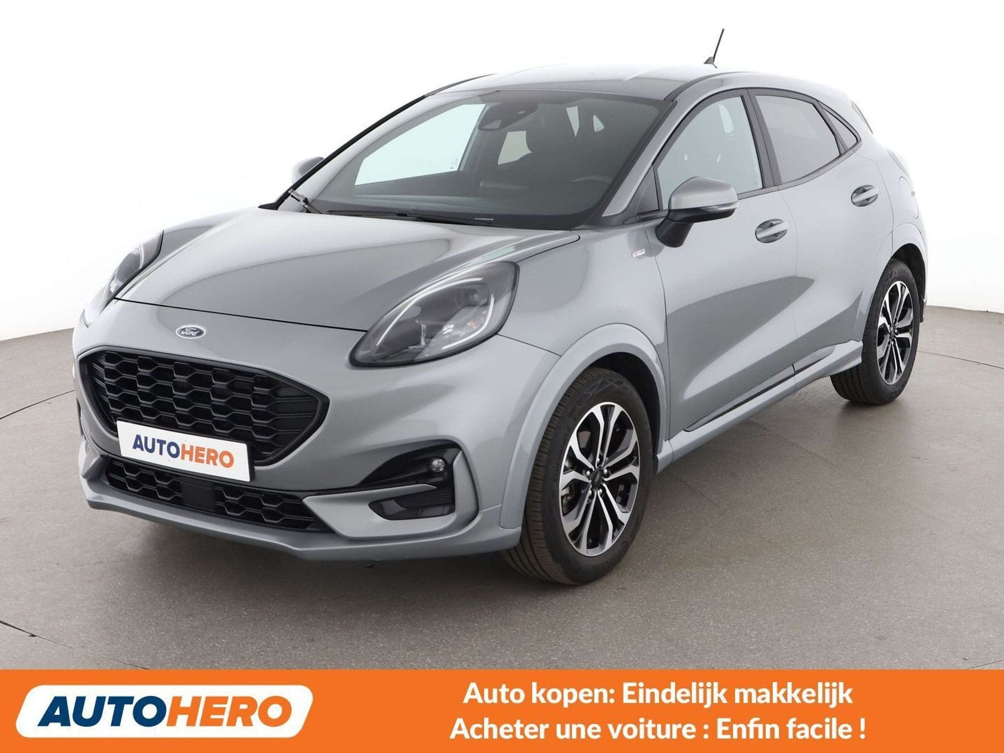 Ford Puma 1.0 EcoBoost Mild-Hybrid ST-Line (bj 2024), Stof, USB, 5 deurs, SUV of Terreinwagen