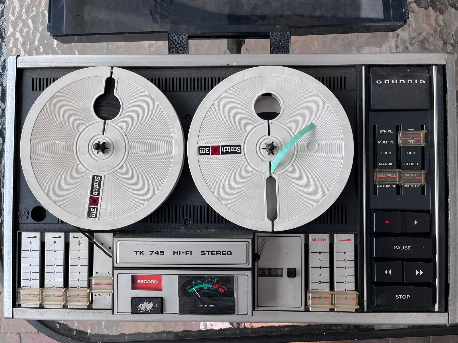 Grundig TK 745 Hi-Fi Stereo, Audio, Tv en Foto, Bandrecorder, Ophalen, Bandrecorder