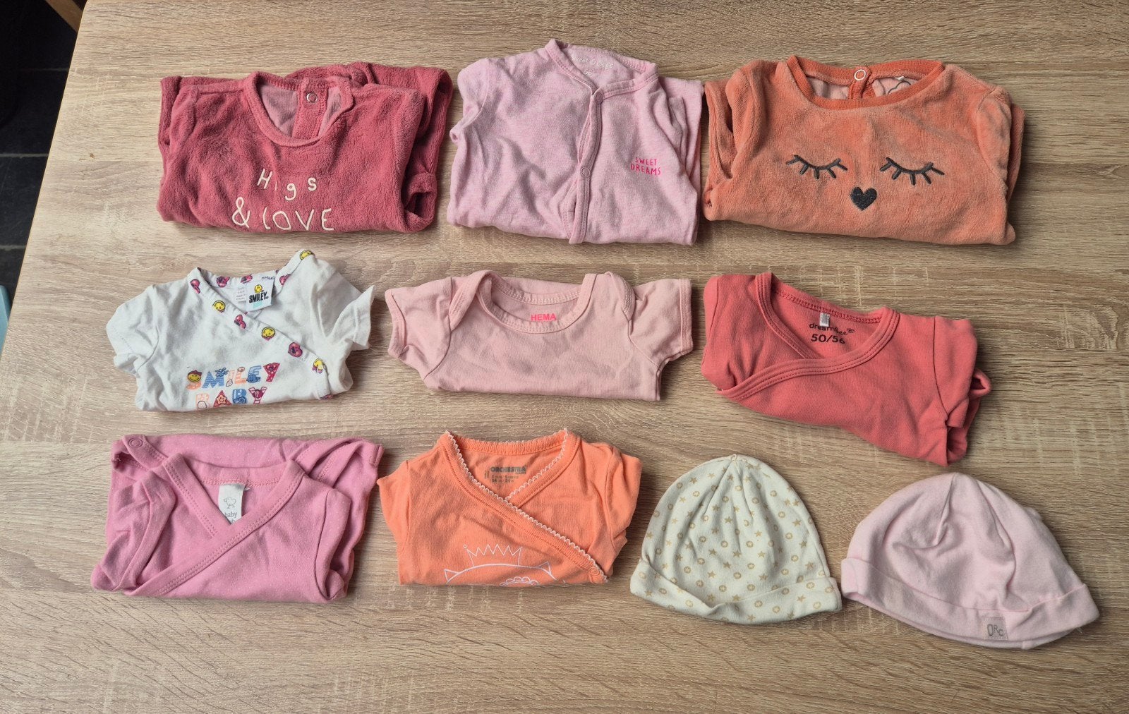 Bundel maat 50-56, samen €3, Enfants & Bébés, Vêtements de bébé | Packs de vêtements pour bébés, Enlèvement, Taille 50