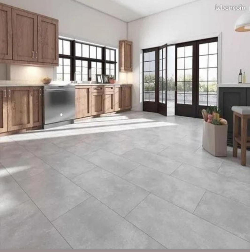 Parquet PVC neuf à coller lot de 27m², Neuf, Parquet