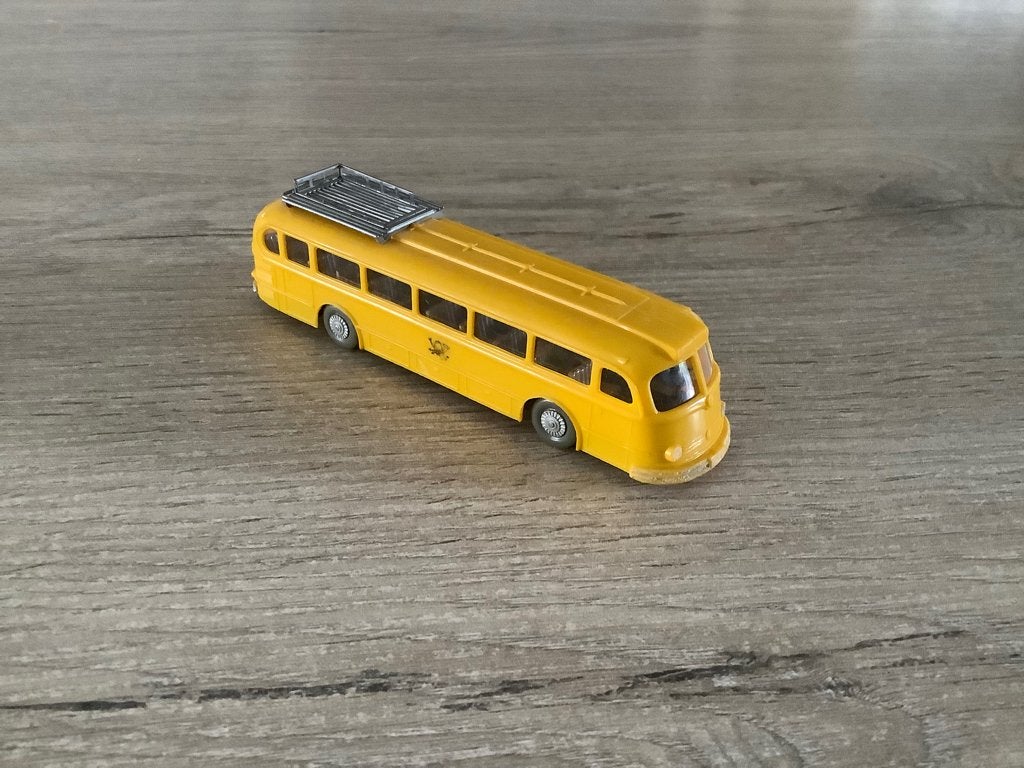 Miniatuur Mercdes-Benz Pullman postbus (Schaal 1/87), Hobby en Vrije tijd, Ophalen of Verzenden, Zo goed als nieuw, Bus of Vrachtwagen