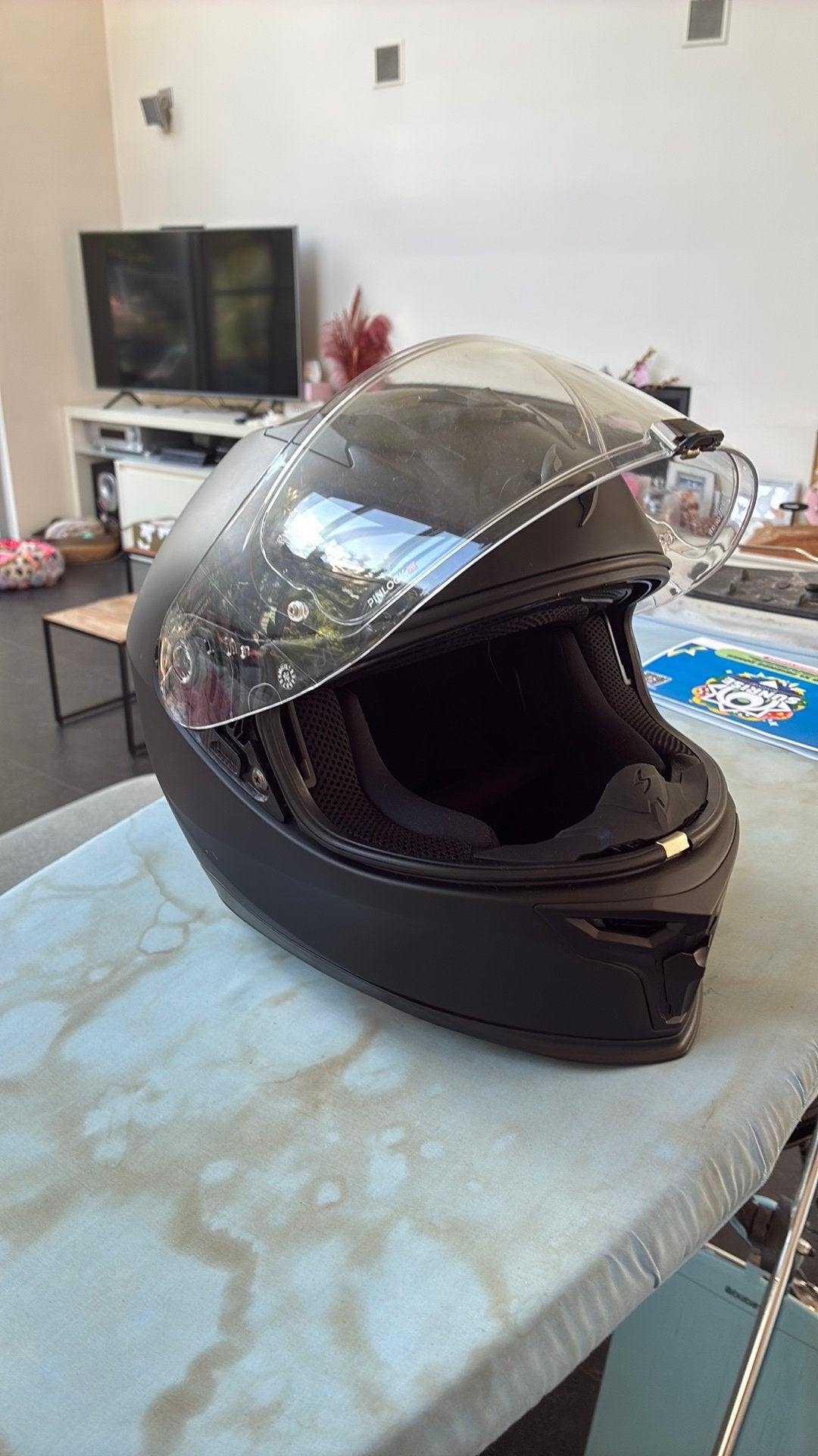 Scorpion EXO-520, Motoren, M, Kinderen, Nieuw zonder kaartje, Integraalhelm
