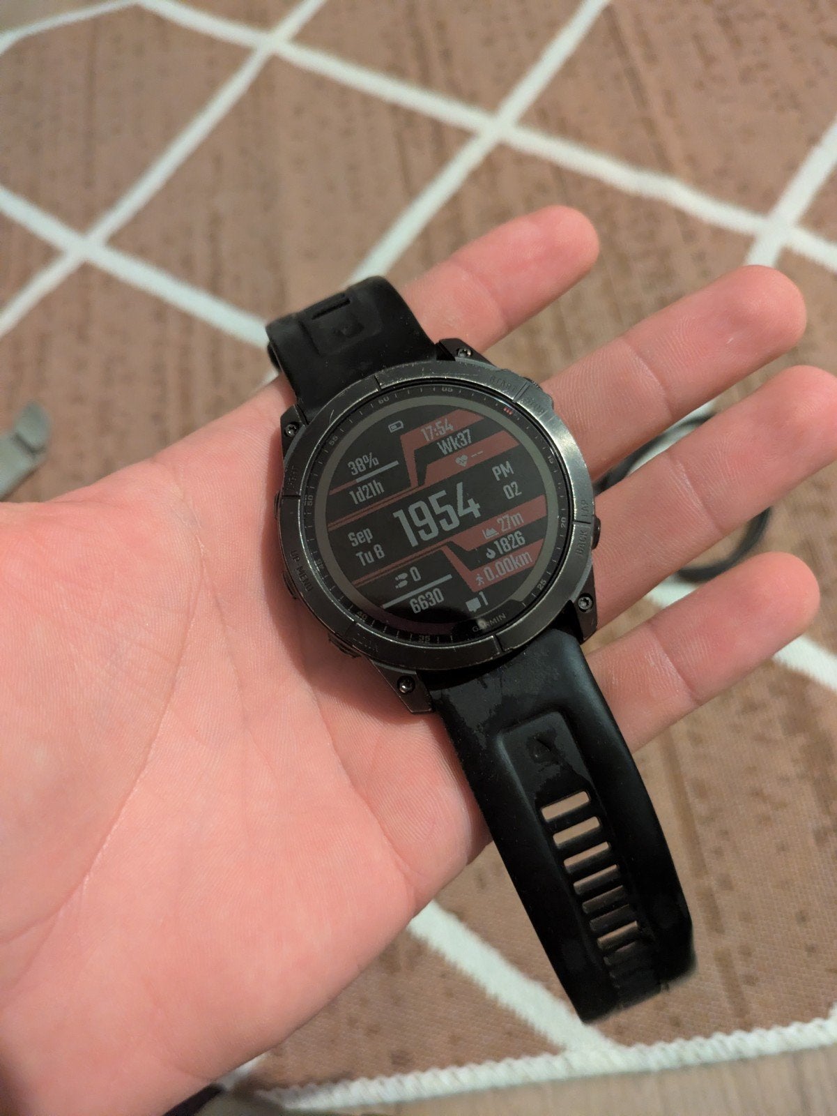 Garmin Fenix 7x Sapphire Solar, Bijoux, Sacs & Beauté, Montres de sport, Étanche, Garmin Fenix 7x pro Sapphire solar, Enlèvement