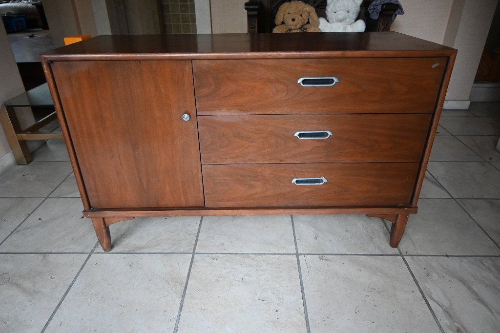 vintage Mid-Century Modern dressoir Drexel Heritage, Ophalen, Vintage Mid-Century Modern, Gebruikt, 100 tot 150 cm