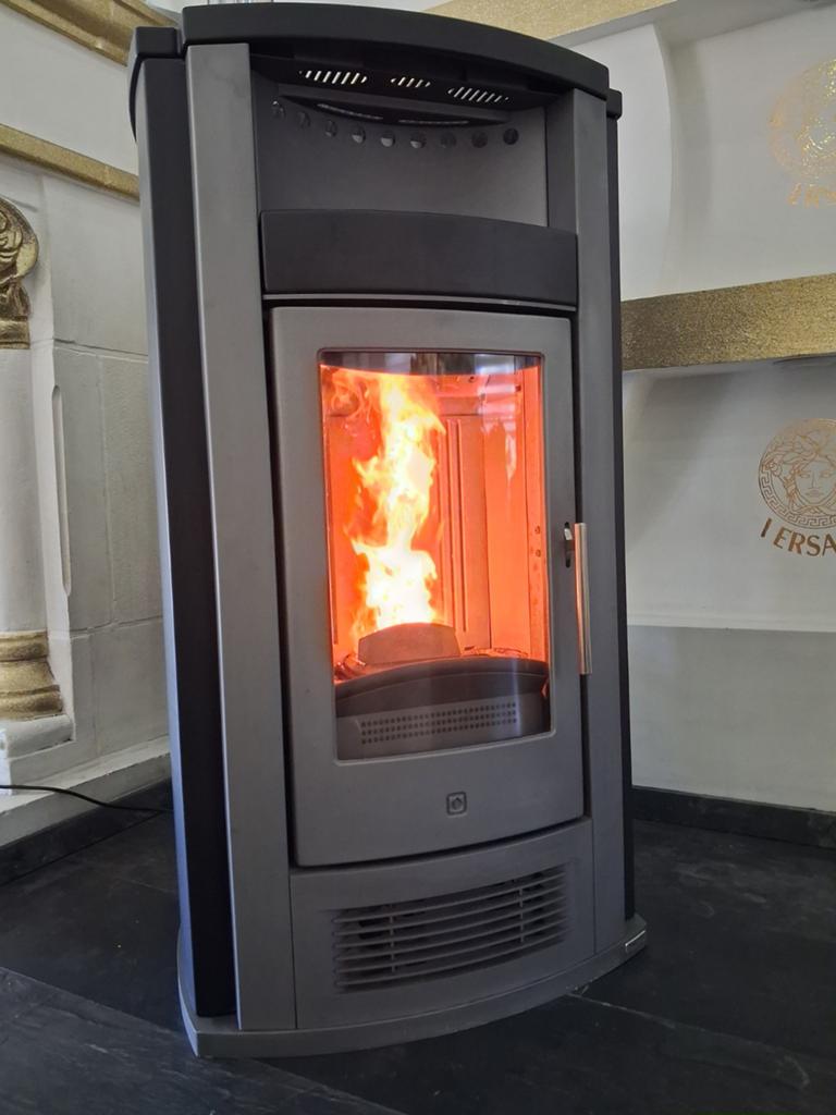 Magnifique poêle à granulés Piazzetta 12kw avec conduits + l, Enlèvement, Poêle à granulés