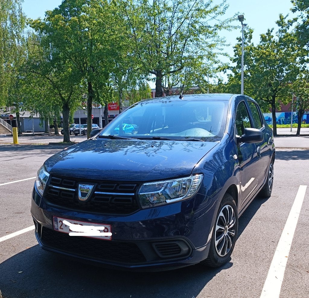 Dacia Sandero 2020 - 112000km - Inspecté, feuillet rose, Achat, 1049 kg, Euro 6, Bluetooth