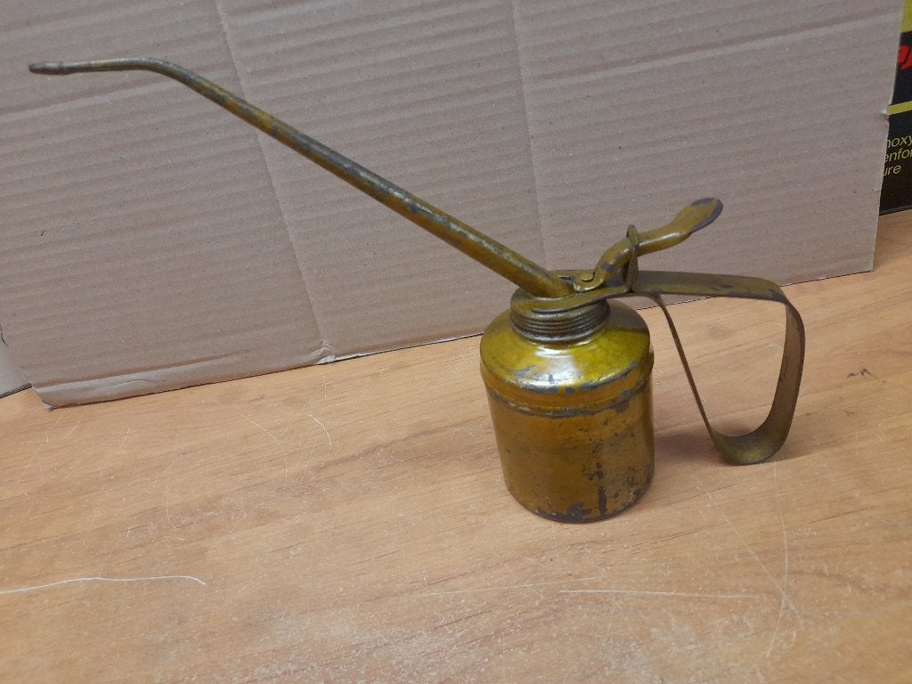 ancienne burette huile vide, Collections, Marques & Objets publicitaires, Utilisé, Autres types, Envoi