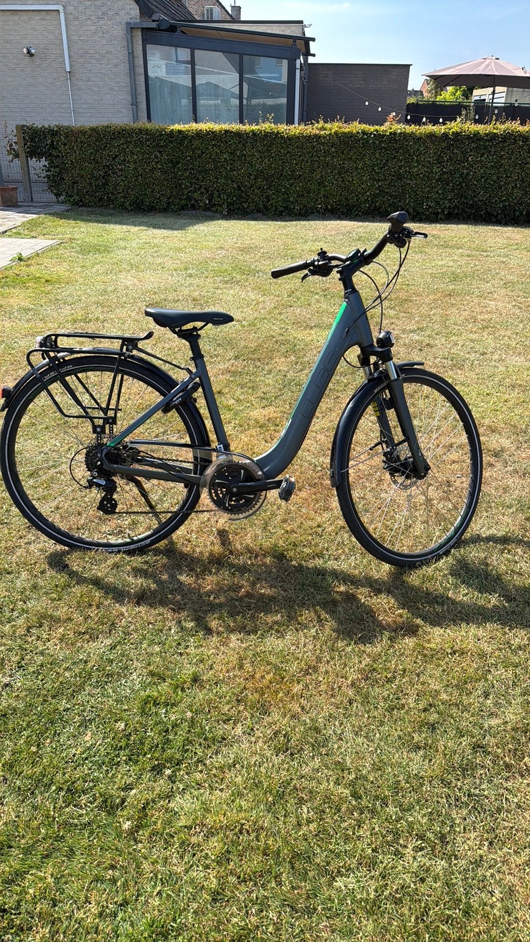 Fiets niet Elektrisch, Fietsen en Brommers, Fietsen | Dames | Damesfietsen, Velgrem, (Extra) lage instap, Zo goed als nieuw, 50 tot 53 cm