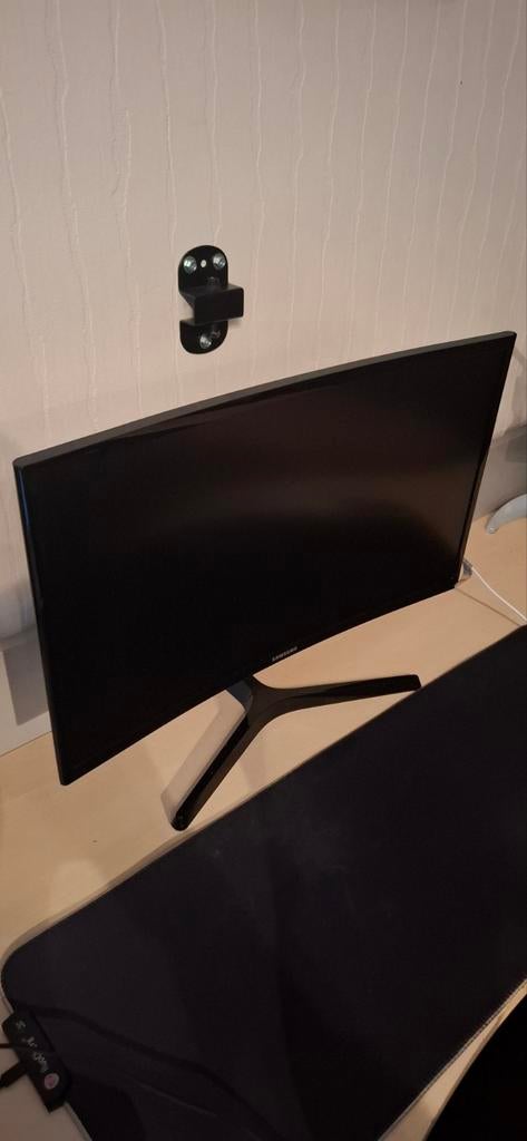 Écran incurvé samsung 24", Informatique & Logiciels, Enlèvement, Incurvé