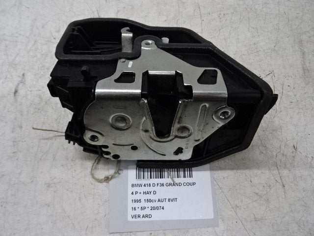 PORTIERSLOT RECHTS ACHTER BMW 4 serie Gran Coupe (F36), Gebruikt, Achter, BMW