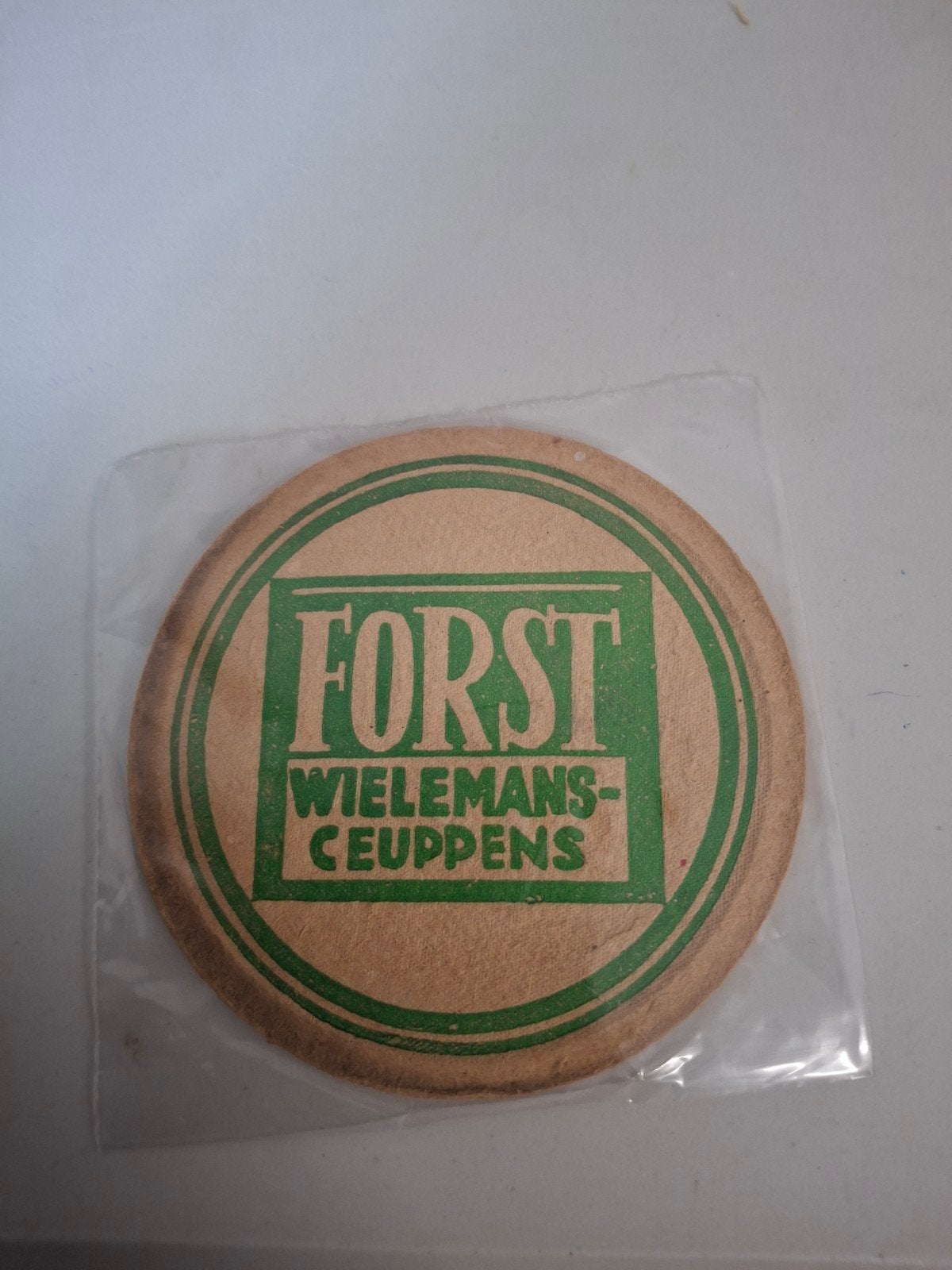 Oud bierviltje forst wielemans ceuppens, Collections, Enlèvement ou Envoi