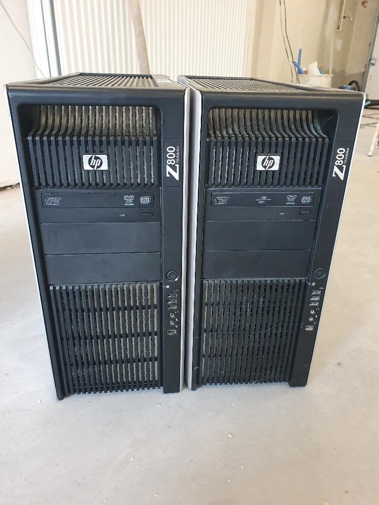1x HP Z800 workstation (server) voor onderdelen, Ophalen of Verzenden, Niet werkend