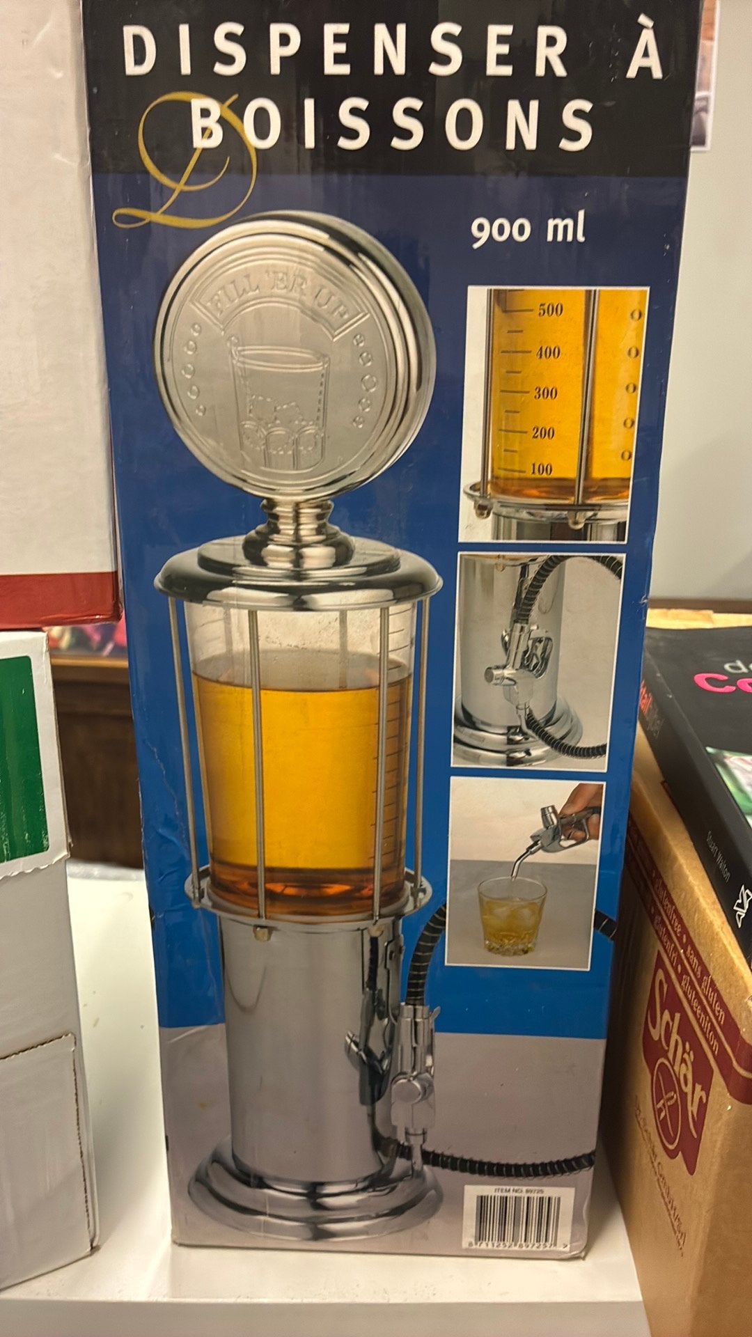 Dispenser bar, Enlèvement, Comme neuf