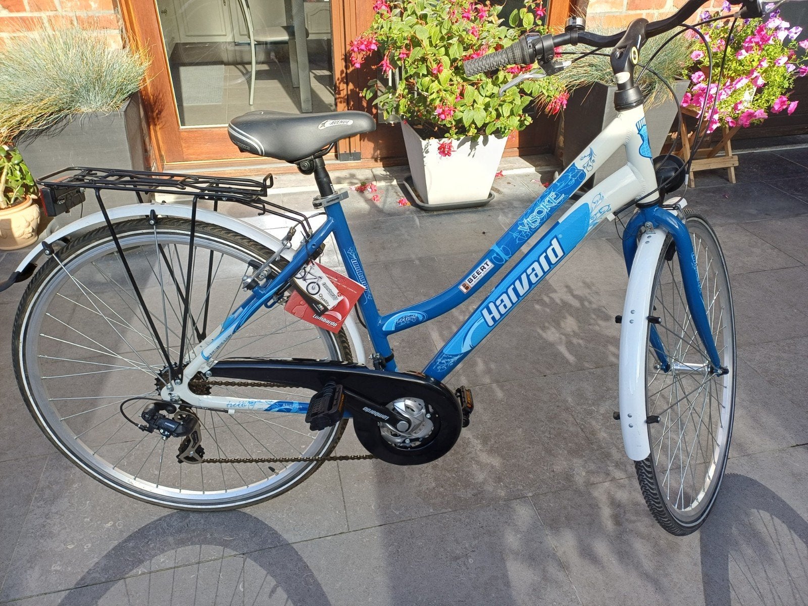 Nieuwe damesfiets (gewonnen tombola), Neuf, Frein sur jante, Enlèvement, 28 pouces