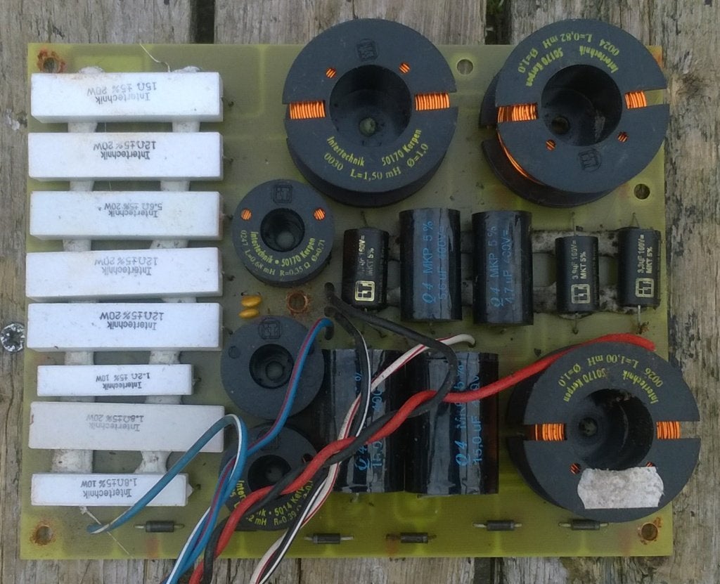 Luidsprekerfilter 2-weg 250 - 500 Watt, Audio, Tv en Foto, Luidsprekerboxen, Gebruikt, Overige typen, Ophalen of Verzenden, 150 watt of meer