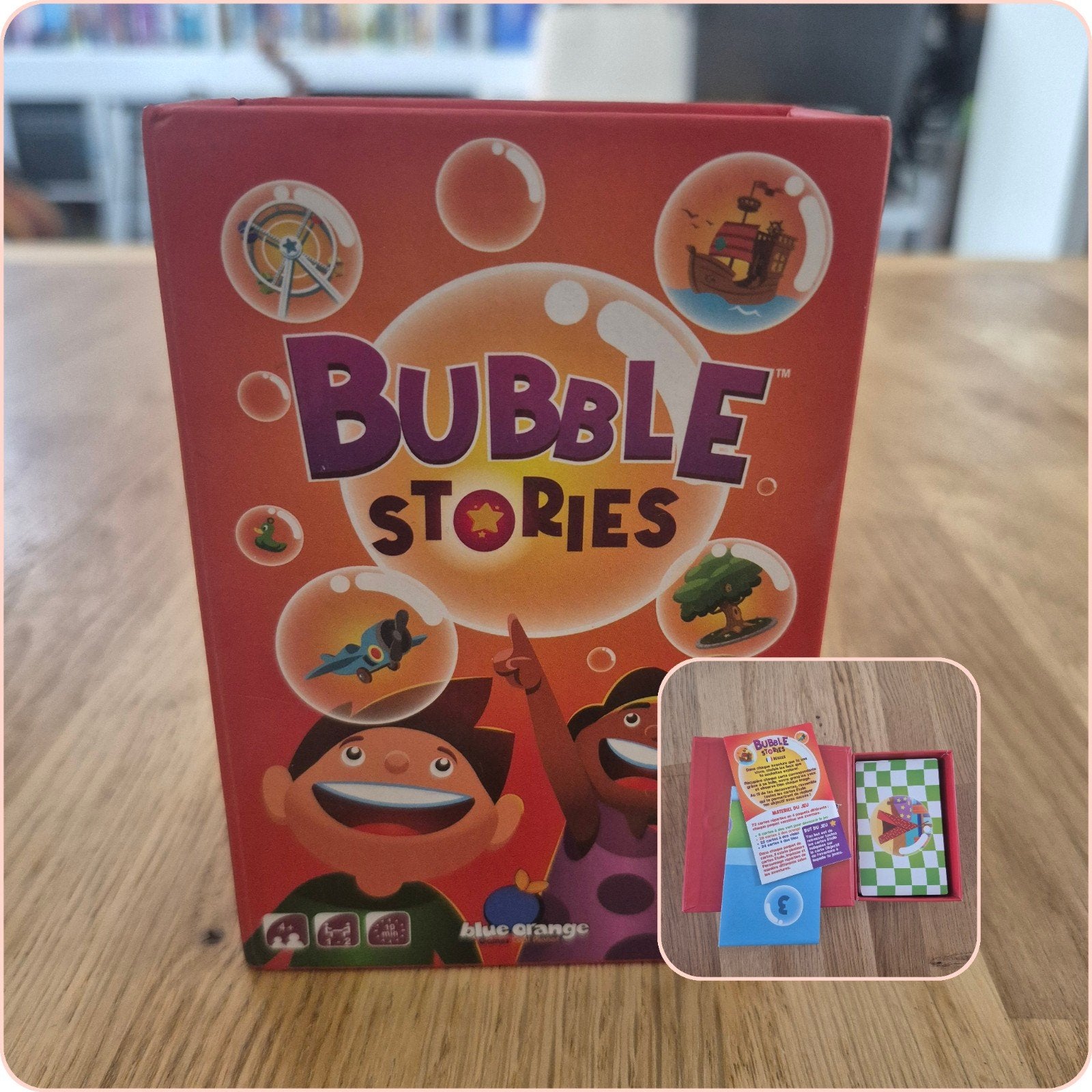 Bubble stories, 1 ou 2 joueurs, Enlèvement ou Envoi, Comme neuf, Blue orange