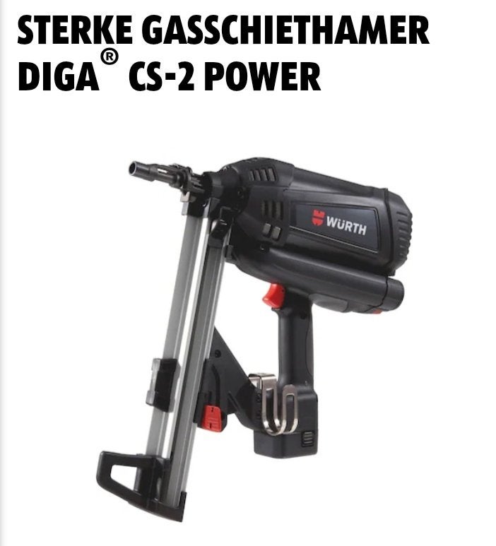 Wurth diga cs -2 power, Ophalen, Zo goed als nieuw, 600 watt of meer