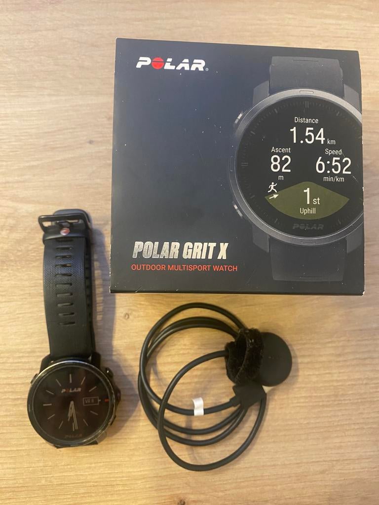 Polar Grit X Black — montre de sport, Étanche, Enlèvement ou Envoi, Utilisé, GPS