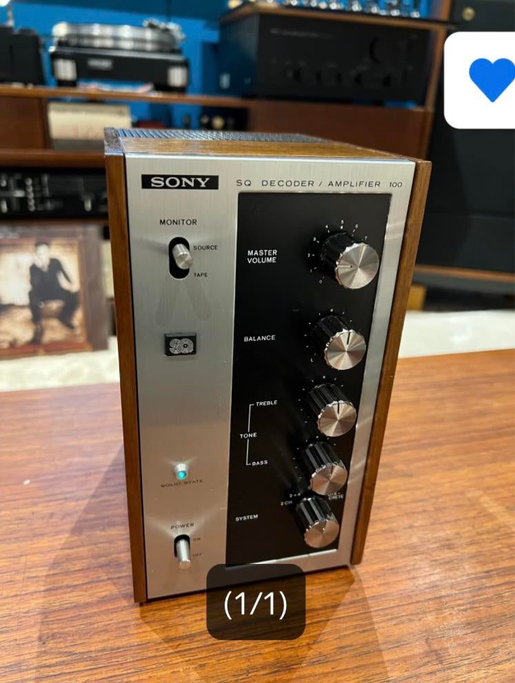 Recherche / Gezocht : Sony SQA-100 Decoder, Audio, Tv en Foto, Ophalen, Zo goed als nieuw, Minder dan 60 watt, Sony