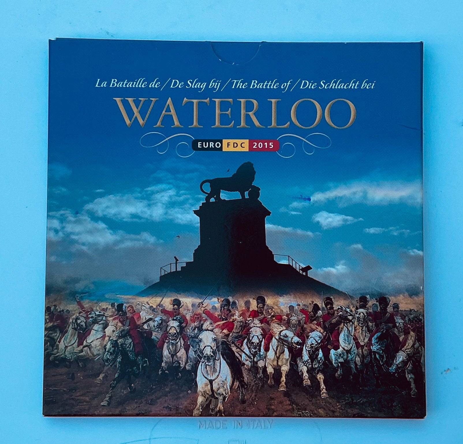 Set 200 ans Bataille de Waterloo, proof, Postzegels en Munten, Verzenden, Overig, Setje