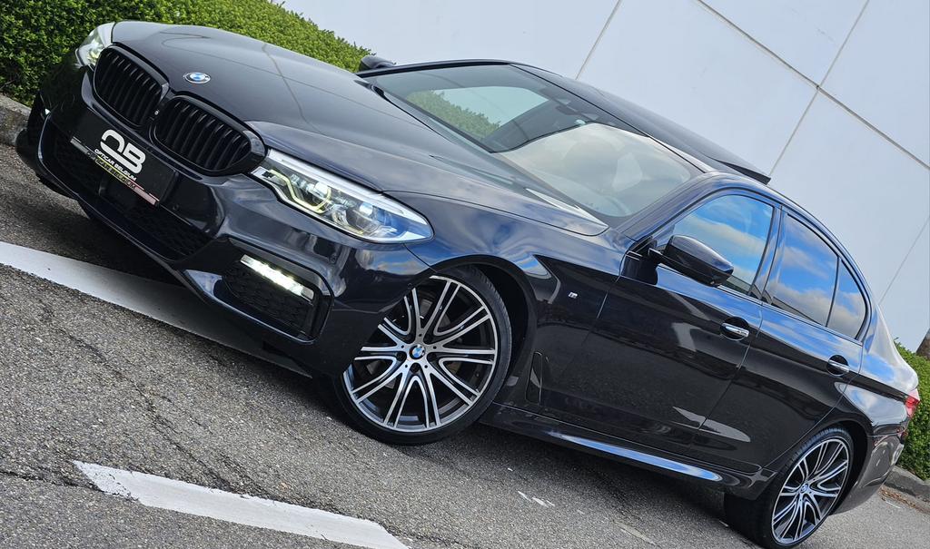 *** Bmw 520 d - Pack M - 2018 - Full Option  - Garantie ***, Autos, BMW, Entreprise, Achat, Série 5, Caméra 360°, ABS, Caméra de recul