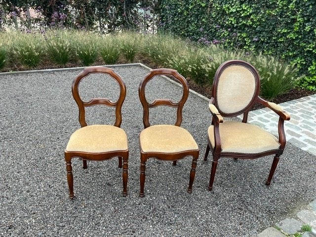 stoelen, Ophalen, Gebruikt, Bruin, Hout