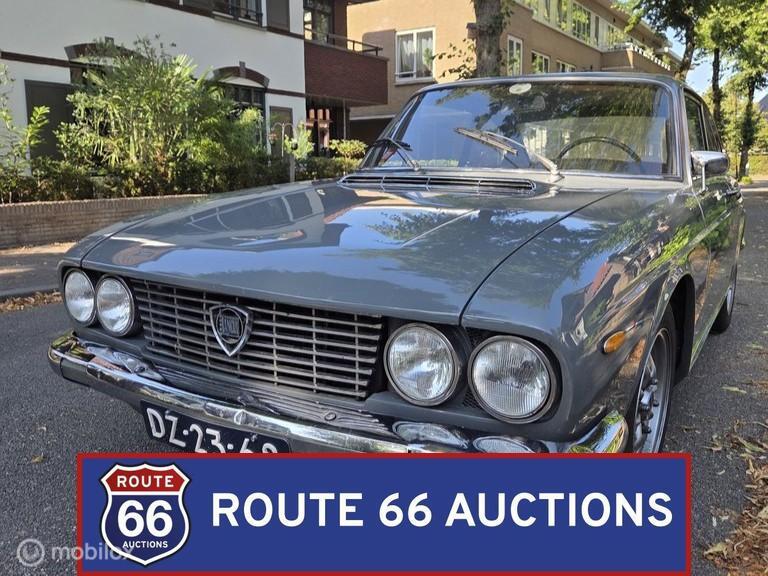 Lancia Flavia | 1969 | Route 66 Auctions, Auto's, Oldtimers, Zwart, Bedrijf, Handgeschakeld, Overige carrosserie