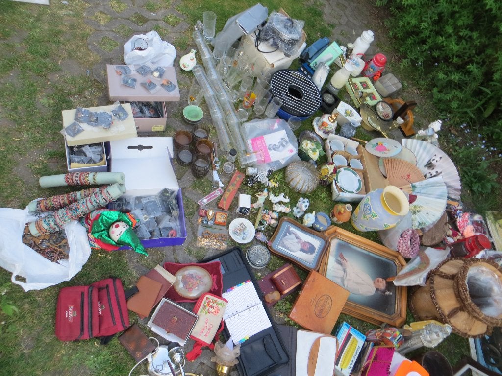 Lot vide grenier, Enlèvement
