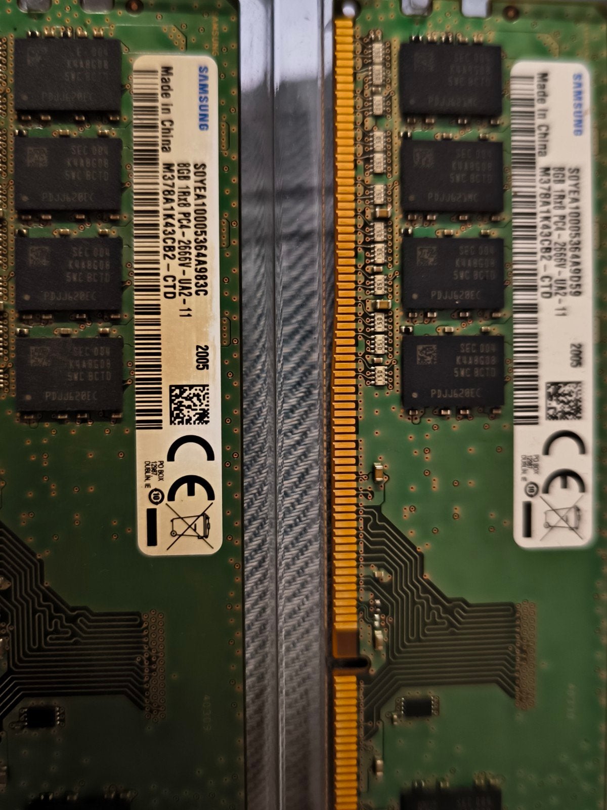 DDR 4 ram, Computers en Software, Ophalen, DDR4, Zo goed als nieuw, Desktop