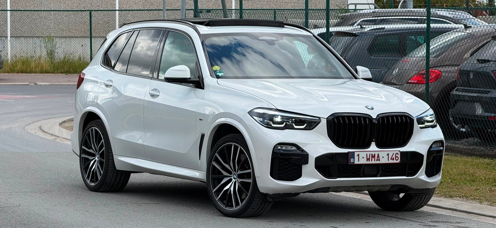 Prachtige Bmw X5 3.0D M-pack in zeer goede staat full optie, Autos, Cuir, Achat, Entreprise, 195 kW
