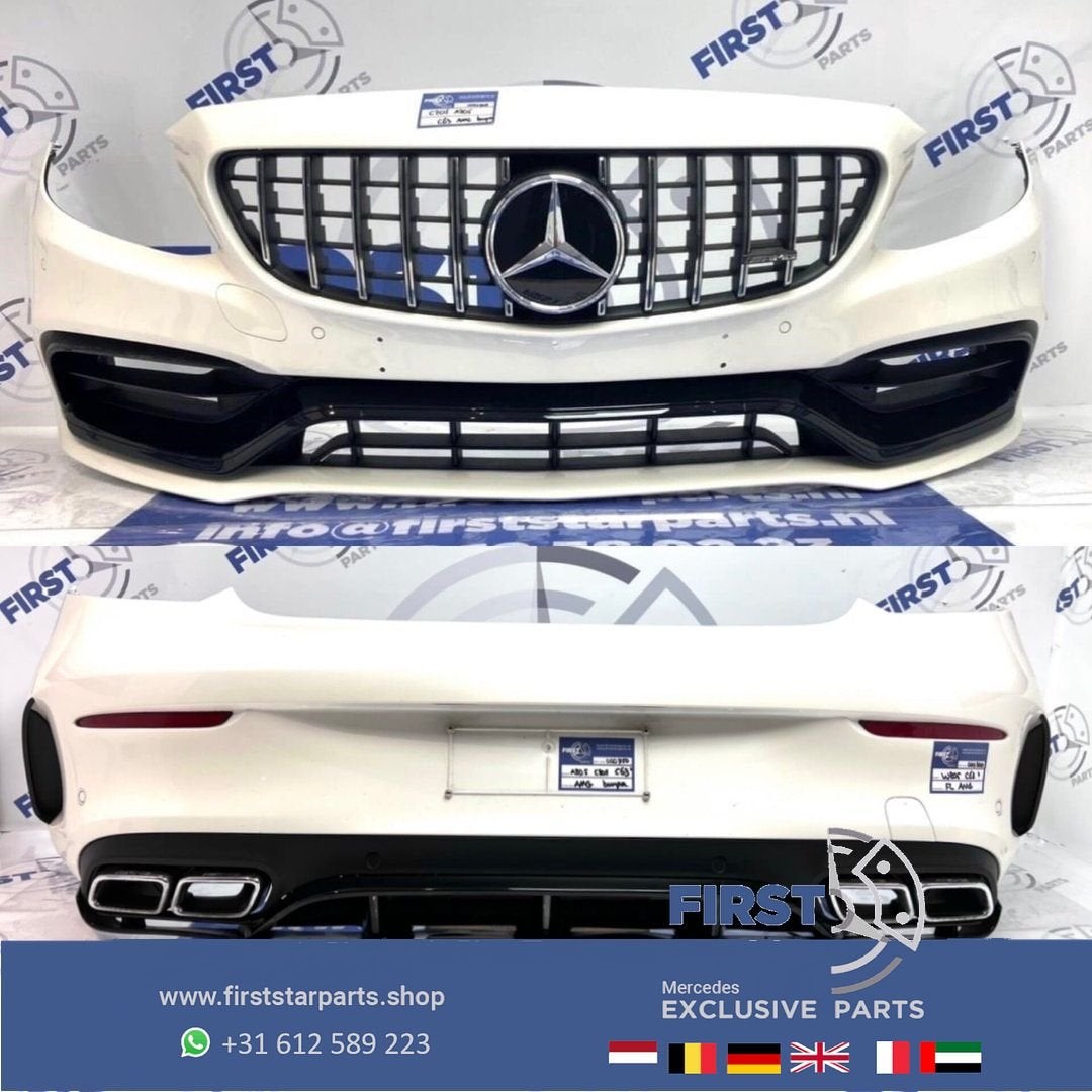 A205 C205 C63 FACELIFT AMG PAKKET COMPLEET Mercedes C Klasse, Gebruikt, -, Ophalen of Verzenden, Bumper