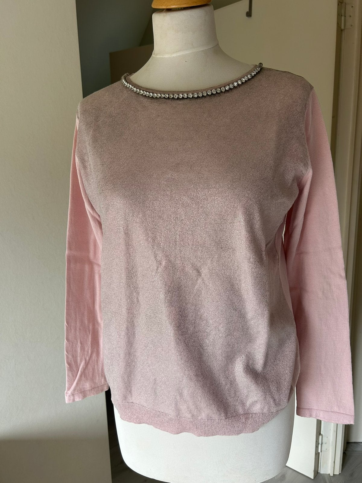 Magnifique pull rose clair Luisa Cerano 38, Vêtements | Femmes, Enlèvement ou Envoi, Comme neuf, Taille 38/40 (M), Rose