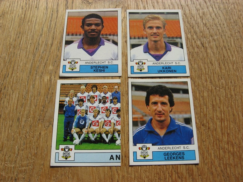 Anderlecht SC Football 88 Panini Stickers, Ophalen of Verzenden, Nieuw, Meerdere stickers