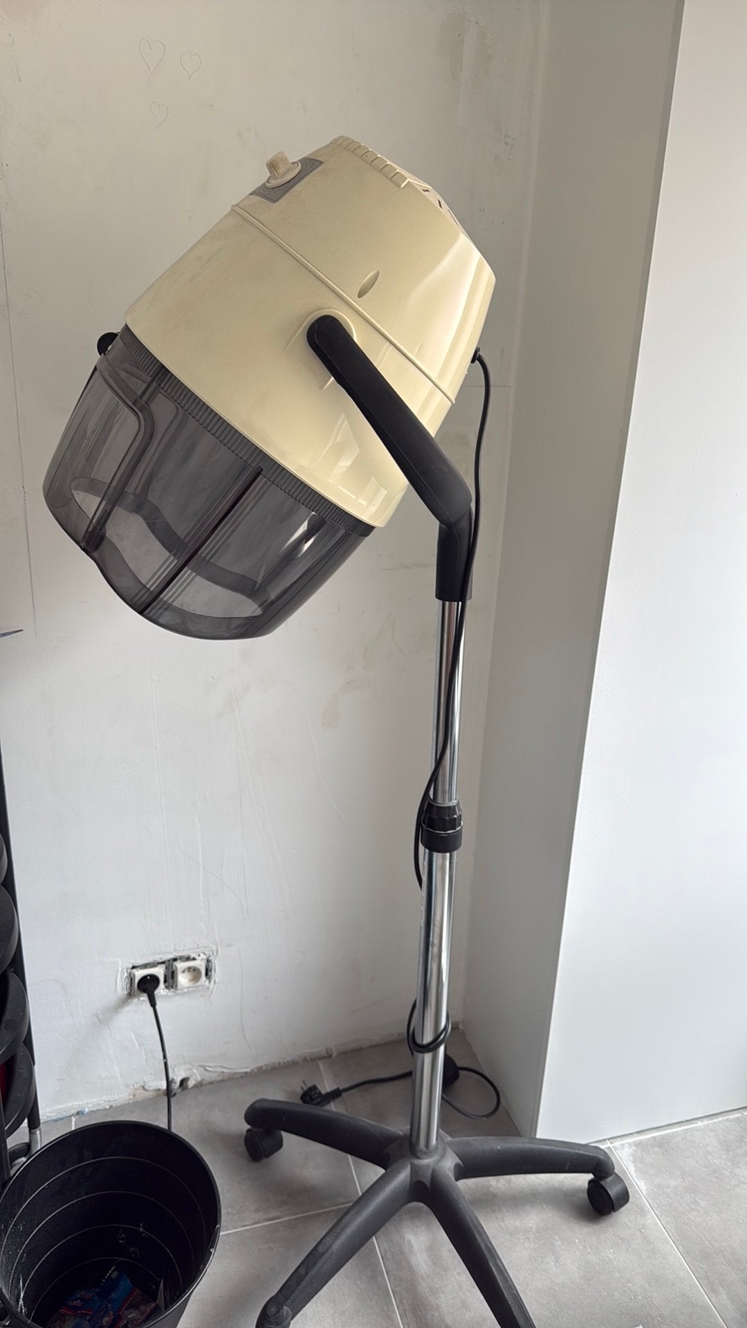 Droger kapsalon, Ophalen, Zo goed als nieuw