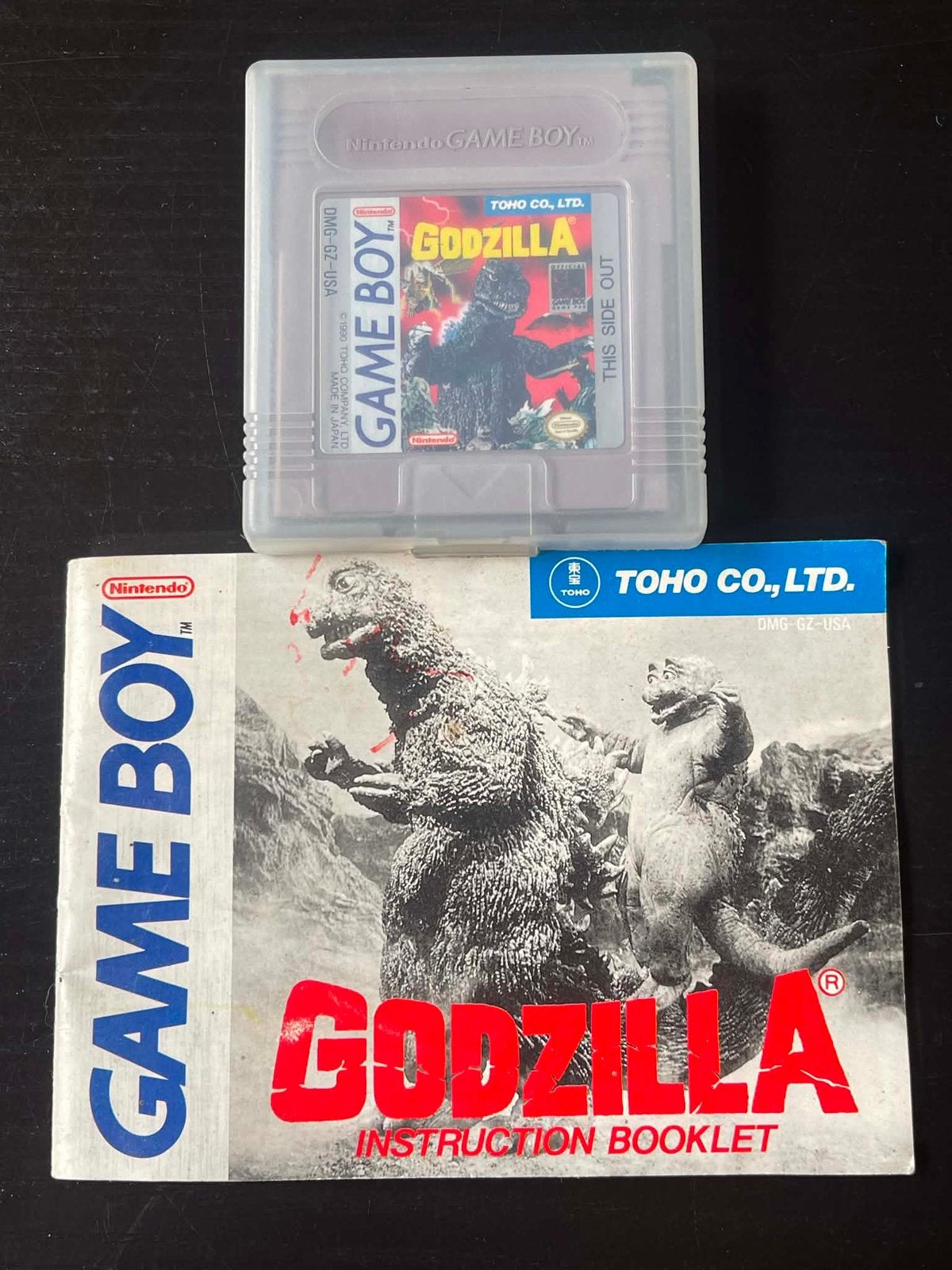Godzilla with manual / booklet Nintendo Gameboy, 1 speler, Ophalen of Verzenden, Gebruikt, Avontuur en Actie
