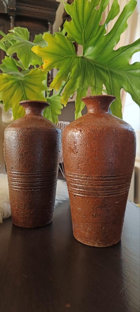 Vintage antiek keramiek vazen karaf, Ophalen of Verzenden