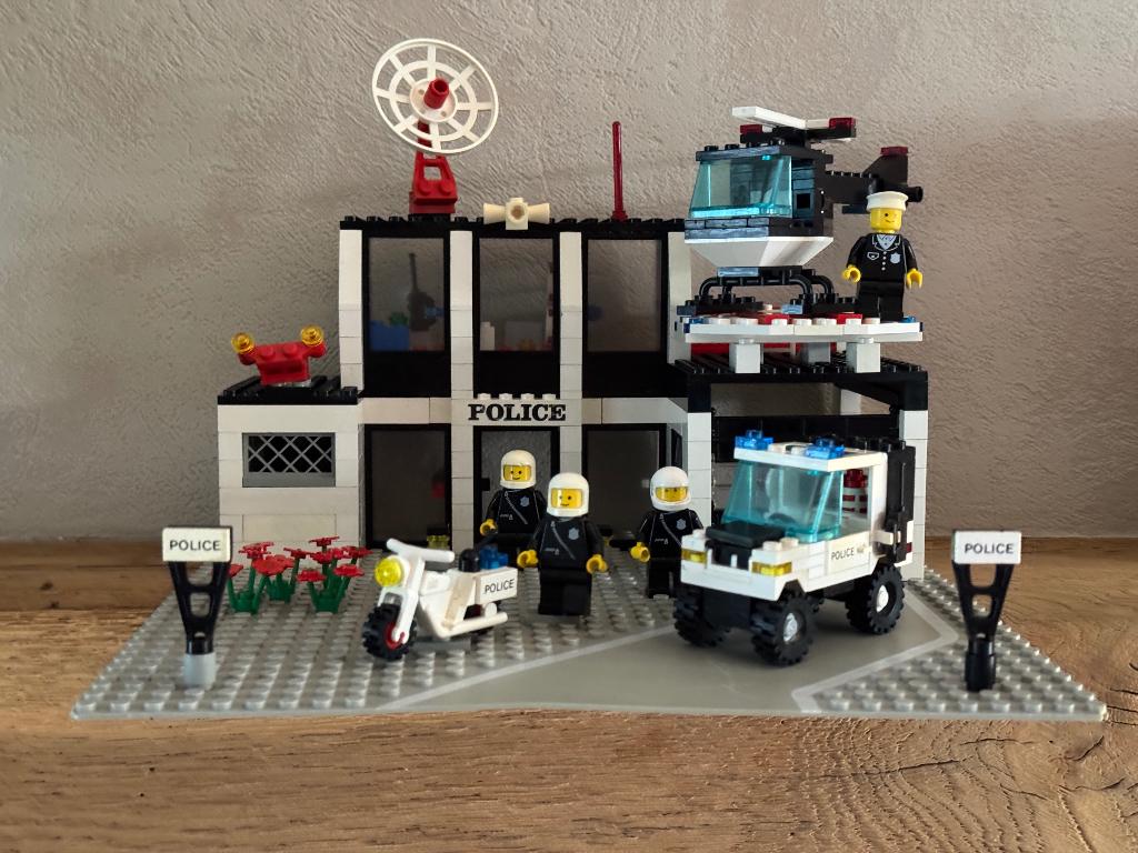 LEGO 6386 - Police Command Base, Ophalen, Gebruikt, Complete set, Lego