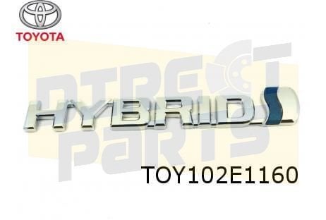 Toyota C-HR achterklepembleem tekst ''Hybrid'' Origineel! 75, Auto-onderdelen, -, Verzenden, -, Nieuw
