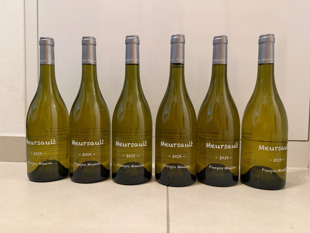 Mikulski Meursault 2019 lot 6 flessen, Verzamelen, Ophalen, Frankrijk, Nieuw, Witte wijn