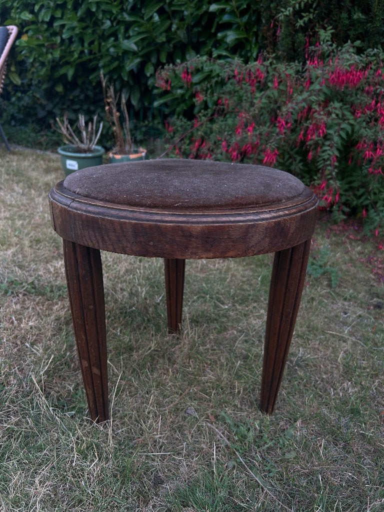 Tabouret art déco ancien, Enlèvement ou Envoi