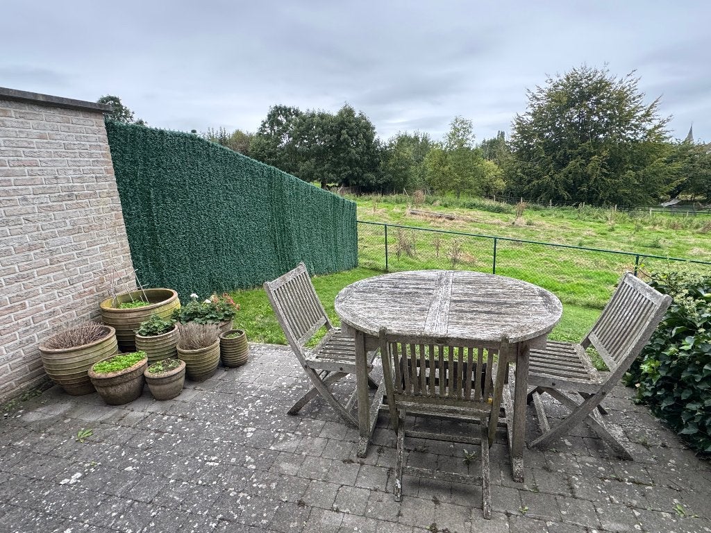 Tuinmeubelen teak, Tuin en Terras, Ophalen, 4 zitplaatsen, Gebruikt, Teakhout