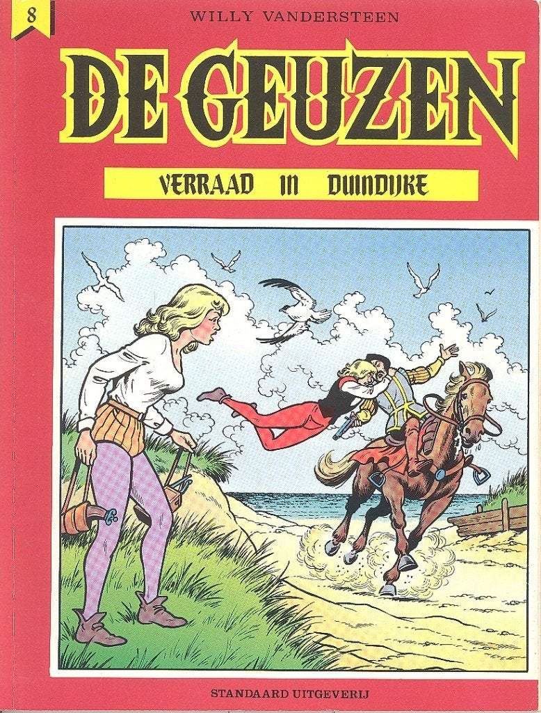 De Geuzen nr 8 - Verraad in Duindijke., Willy vandersteen, Verzenden, Eén stripboek, Zo goed als nieuw