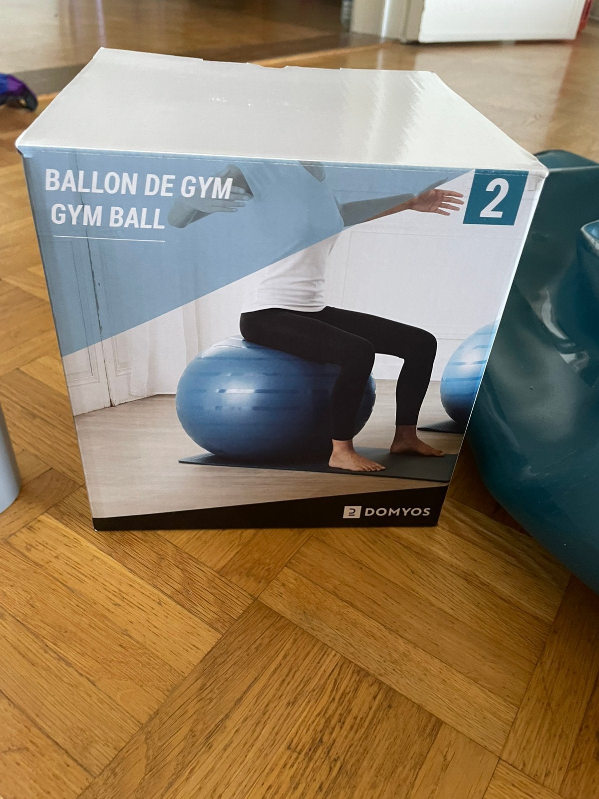 Gym ball / zitbal te koop, Ophalen, Zo goed als nieuw