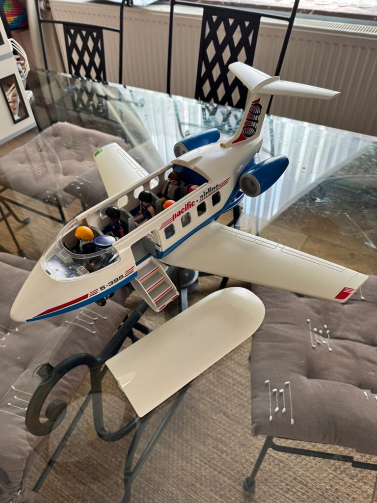 Playmobil 5395 vliegtuig, Kinderen en Baby's, Ophalen, Zo goed als nieuw