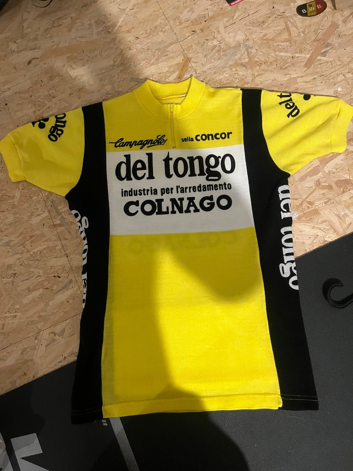 Vintage wollen koerstrui del tongo colnago campagnolo, Fietsen en Brommers, Ophalen of Verzenden, Zo goed als nieuw