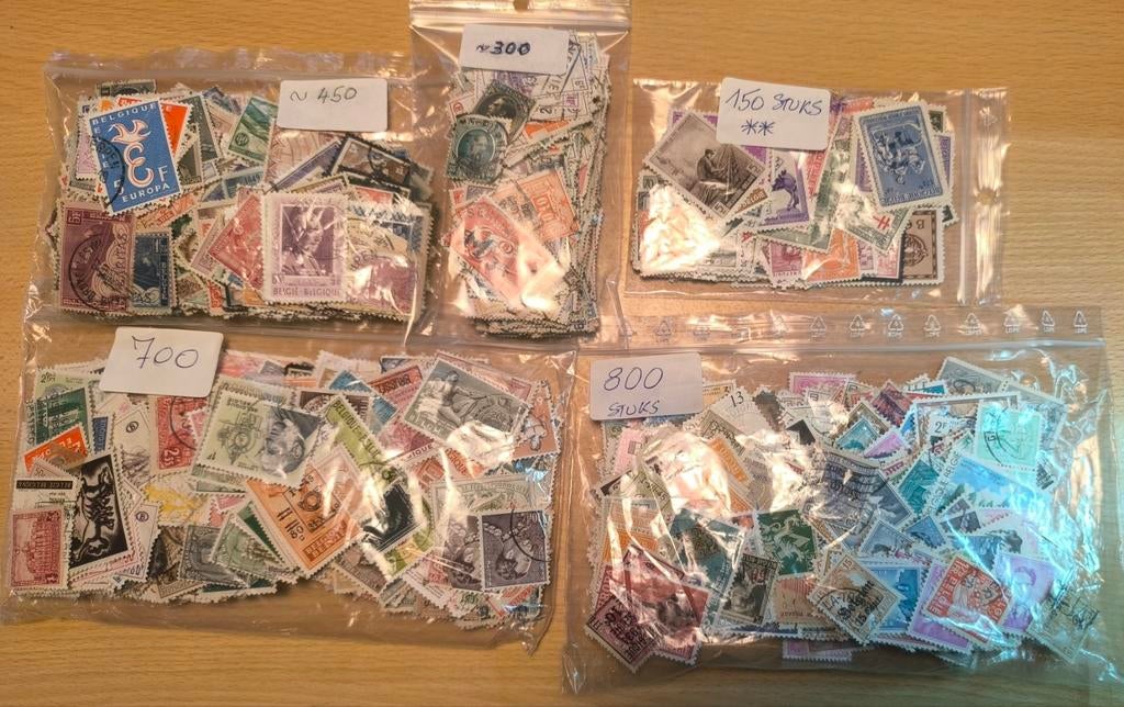 Circa 2400 Belgische zegels, Postzegels en Munten, Ophalen of Verzenden