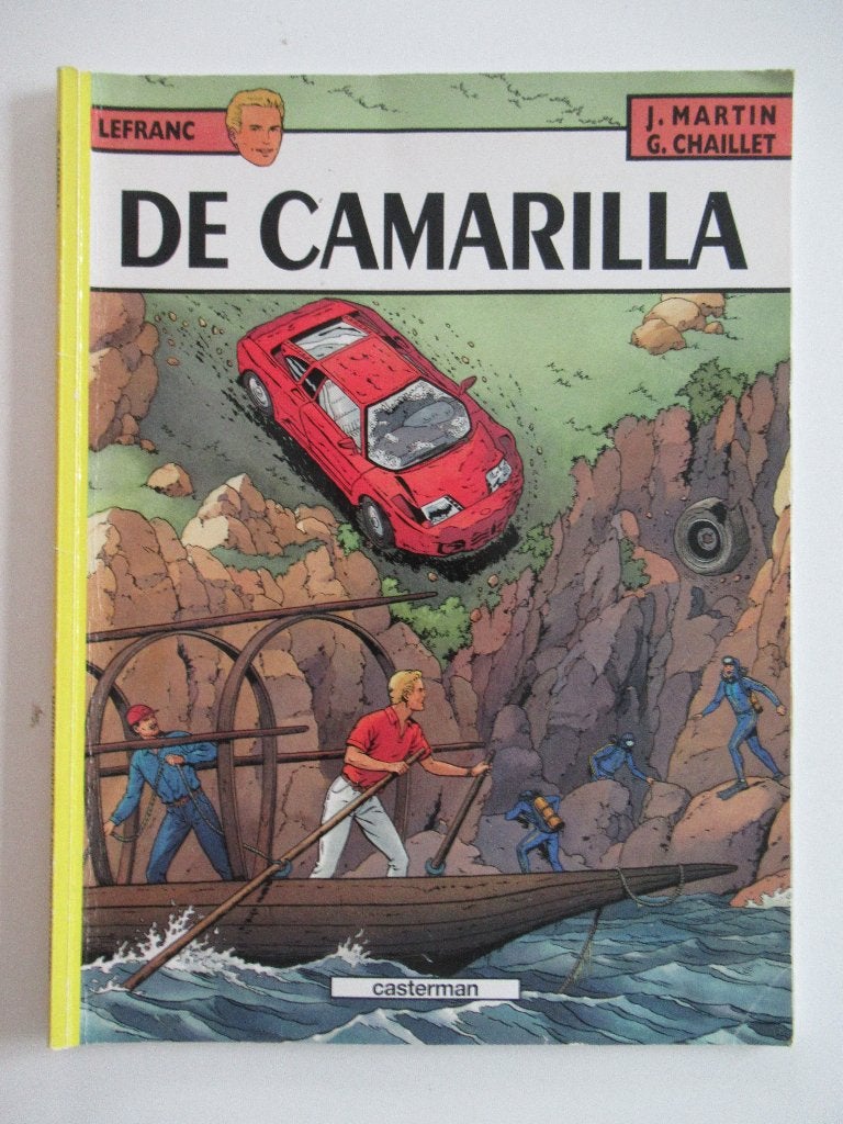 lefranc...nr.12...de camarilla.............1st, Boeken, Stripverhalen, Ophalen of Verzenden, Gelezen