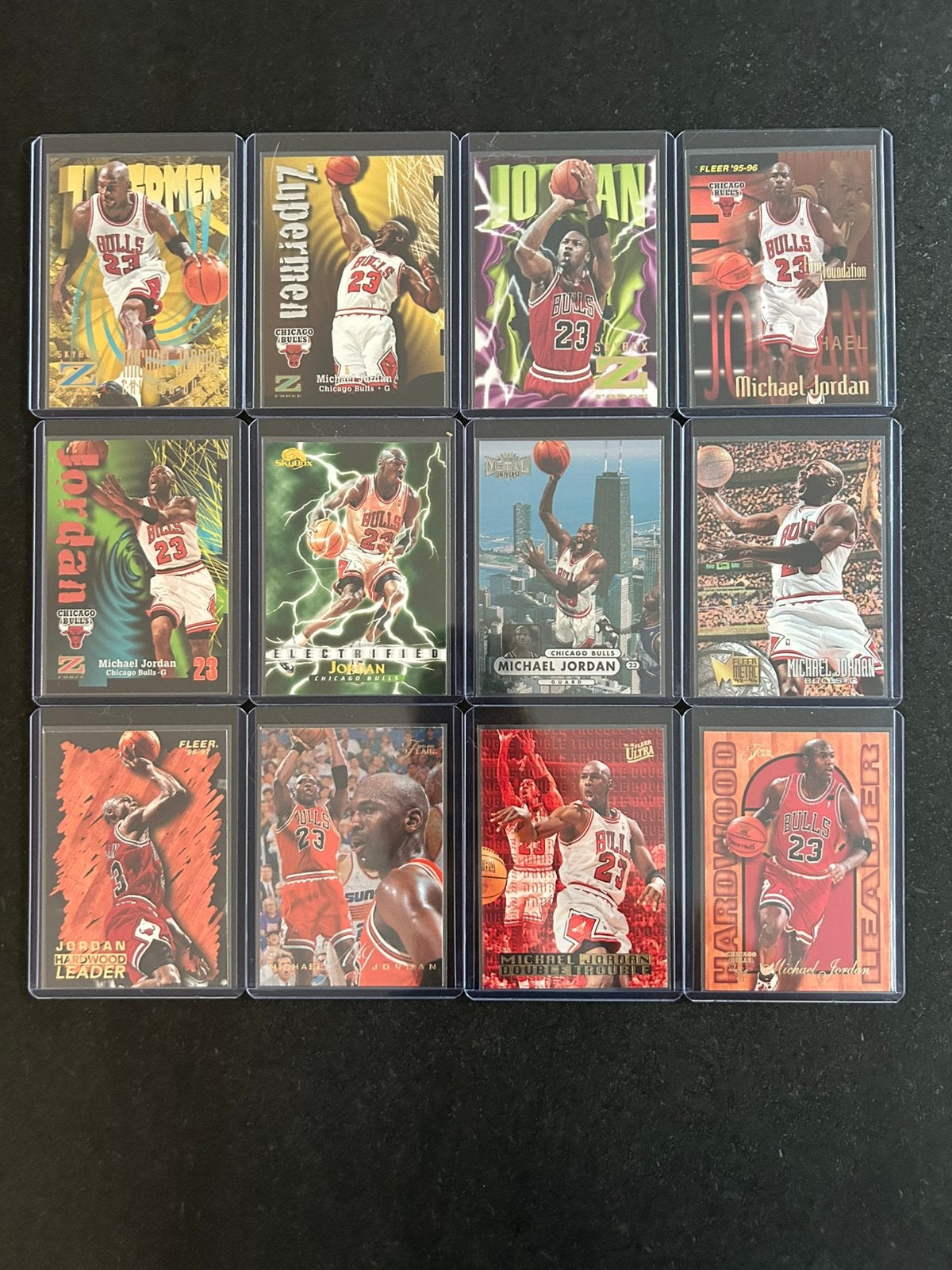 Michael Jordan kaarten (Fleer, Upper Deck, Topps…), Enlèvement, Comme neuf